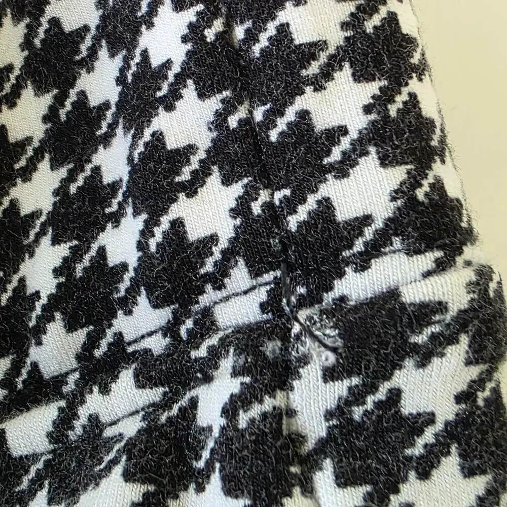 Old Navy Stevie Pull On Houndstooth Pants Womens 1X Plus Stretch Skinny Career - Picture 11 of 11